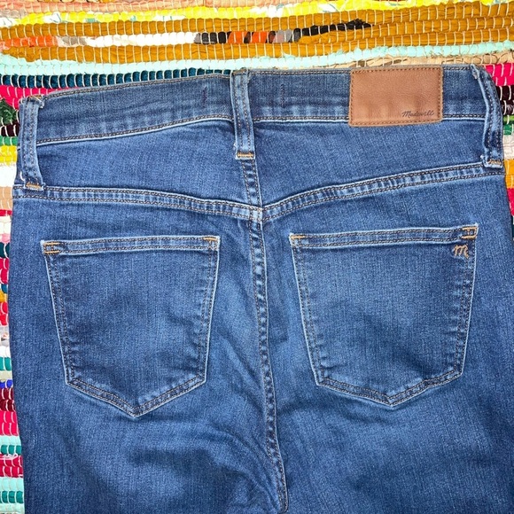 Madewell 10” High Rise Skinny Jeans Women’s Size 26 | Dark Wash Denim - Picture 8 of 9